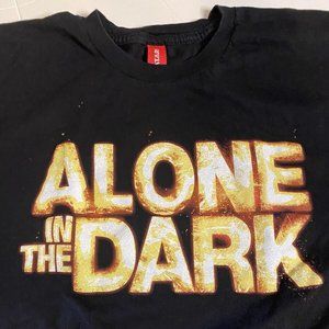 Alone In The Dark Promotional T-Shirt BY ATARI LARGE EUC  B9-24
